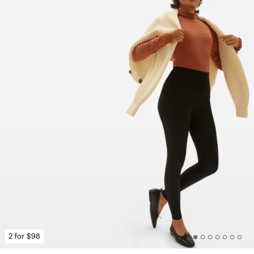 Everlane ReNew performance leggings small black